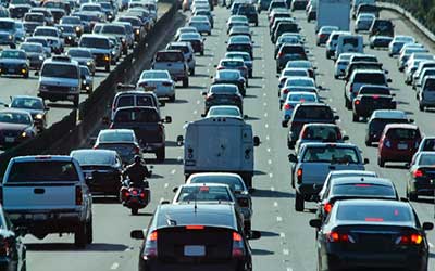 Highway Traffic Rear-End Collision