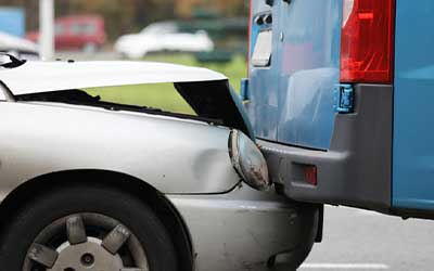 Red Light RV Rear-End Crash
