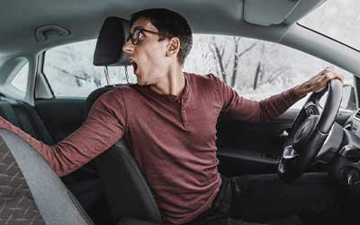 Parking Lot Backing Accident