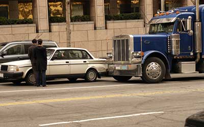 Semi-Truck Rear-End Crash