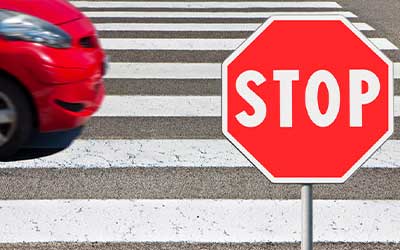 Stop Sign Violation Collision