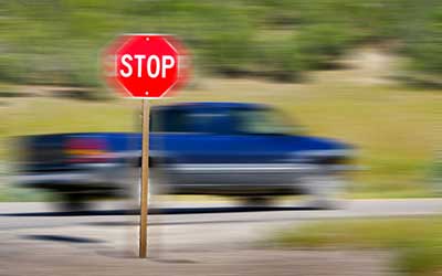 Stop Sign Failure to Yield Crash
