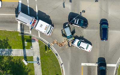 Unsafe Van U-Turn Accident