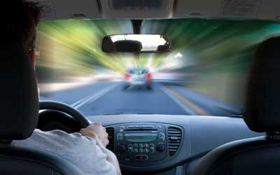 Speeding Vehicle Highway Crash